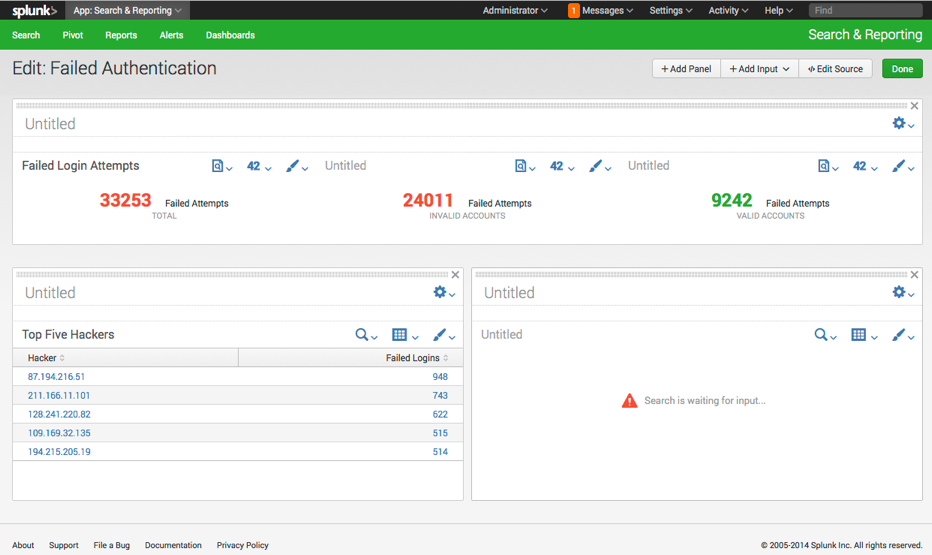 6 Add drilldown panels Splunk Knowledgebase