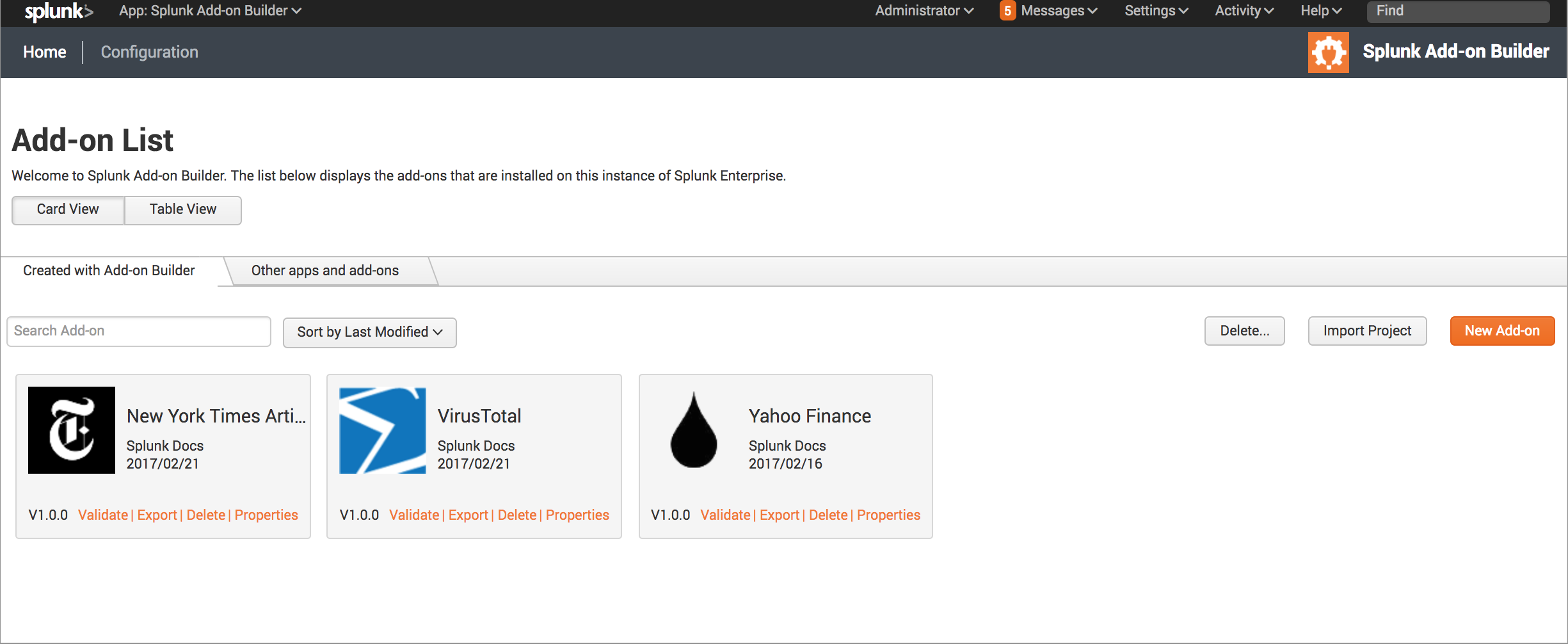 Splunk Addon Builder Overview Splunk
