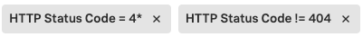This shows how to search for multiple tag values using the * wildcard.
