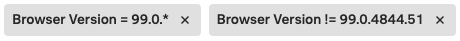 This shows how to search for multiple tags at the same time.