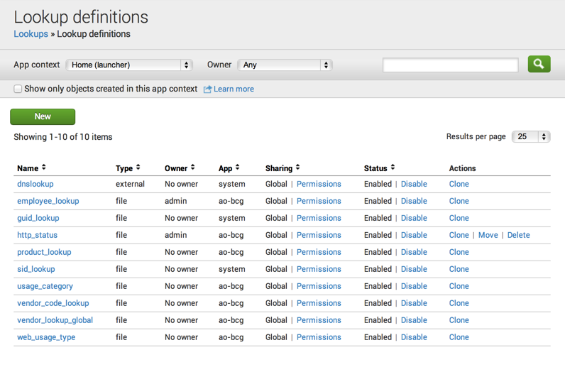 Lookup Example In Splunk Web - Splunk Documentation