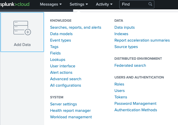 Splunk Cloud Platform Quick Start Splunk Documentation 