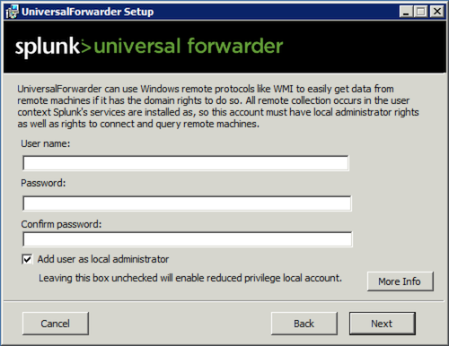 splunk universal forwarder inputs.conf
