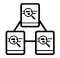 This image is an icon that represents the Search Head Cluster component.
