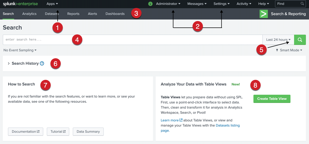 Search And Reporting App - Splunk Documentation