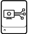 This image is an icon that represents the Monitoring Console component.
